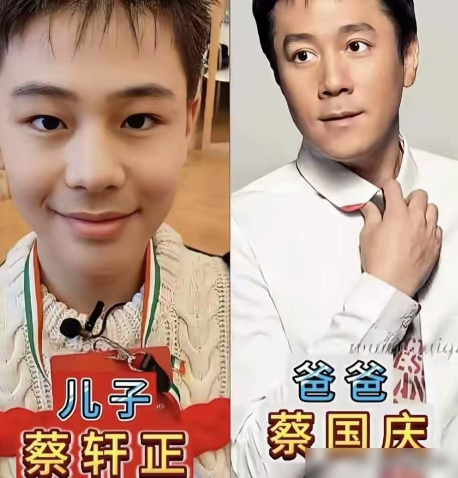 龚琳娜儿子那脸一露，直接把星二代颜值天花板这词给焊死了，浓眉深目，满脸男子气，一点没浪费老锣那基因。