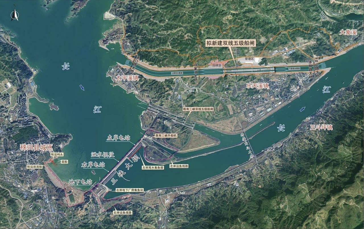 6月8日，中国又干了一件大事，又一个超级工程在长江上开工了这就是三峡水运新通
