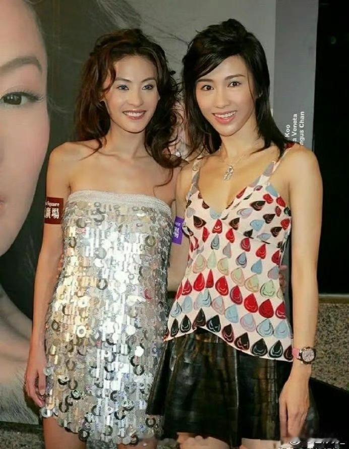 当大美女黎姿和张柏芝站在一起，瞬间变普通了……​