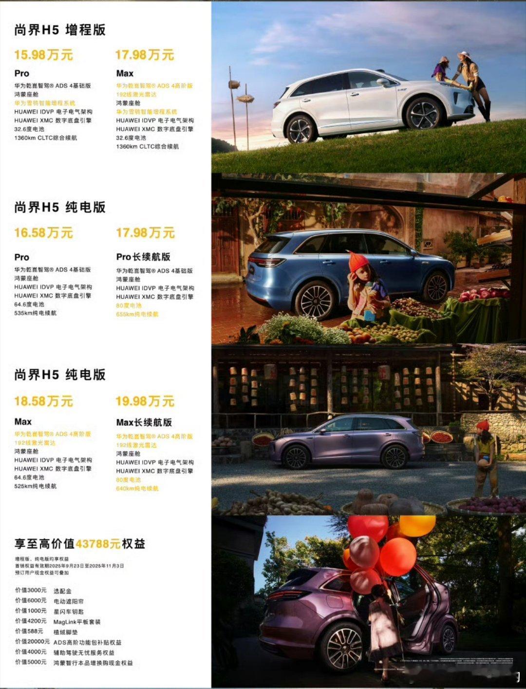 尚界h515.98-19.98w优惠2.5w的智己ls6是不是香了？​​​