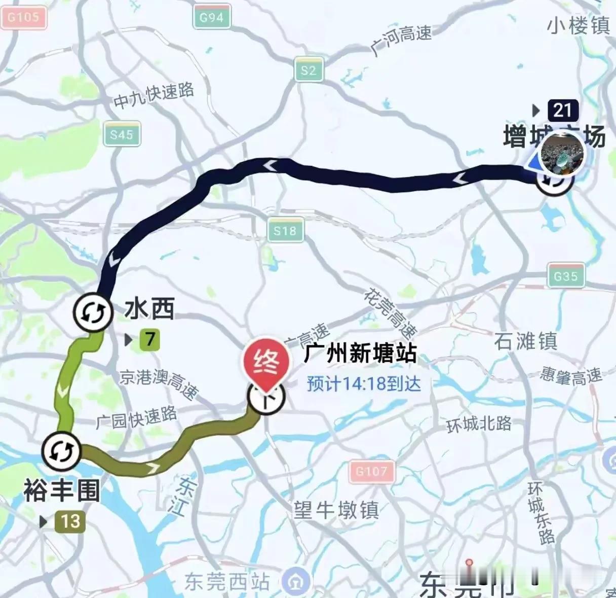 有网友吐槽，同样是属于增城的范围，为何从增城荔城去新塘乘坐地铁那么麻烦，要绕一大