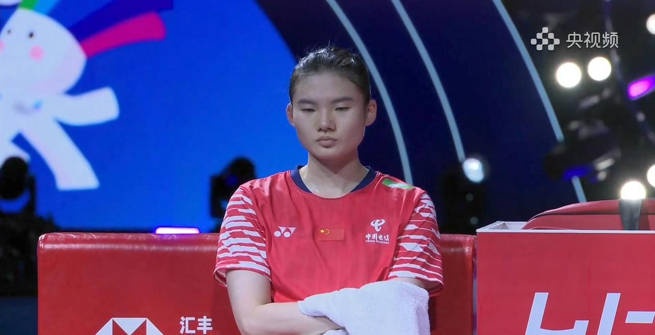 女单决赛！第一局韩悦🇨🇳11-21不敌🇰🇷安洗莹！安子步伐太轻盈