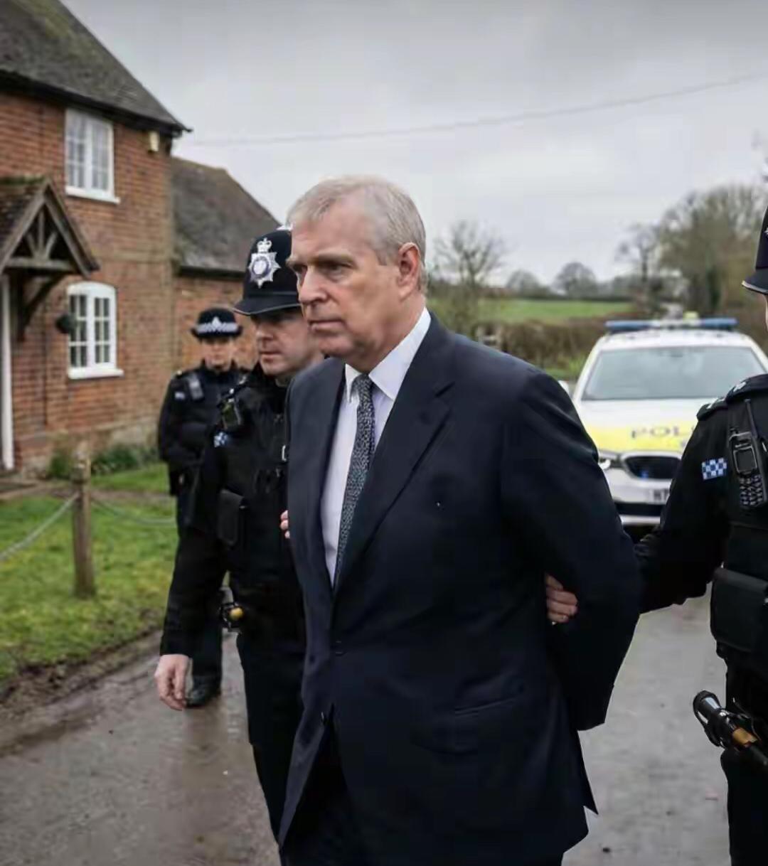 安德鲁王子被捕！爱泼斯坦案破局！2月19日，恰好是安德鲁66岁生日当天，英国警方