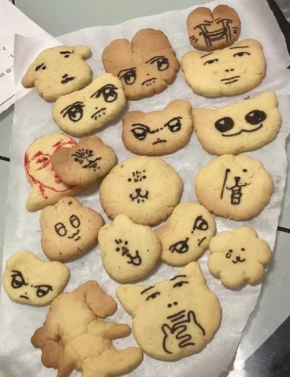 好严肃的饼干