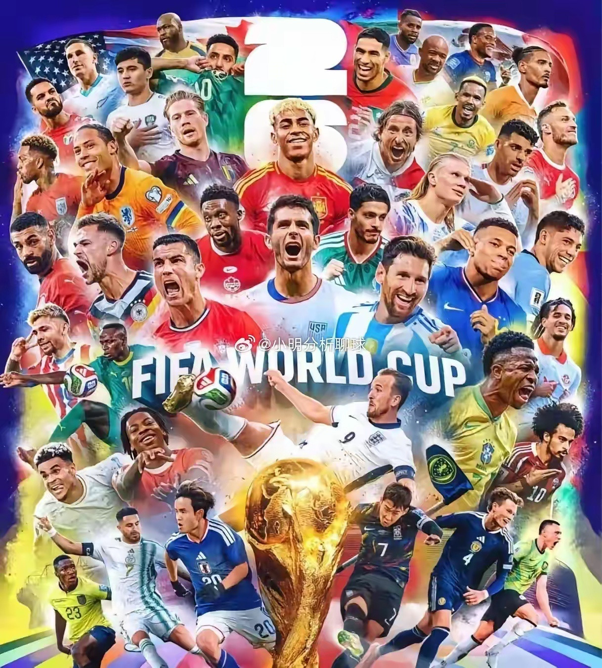 英雄迟暮，世界杯最后一舞41岁的C罗，41岁的魔笛，39岁的梅西，38岁的莱万他