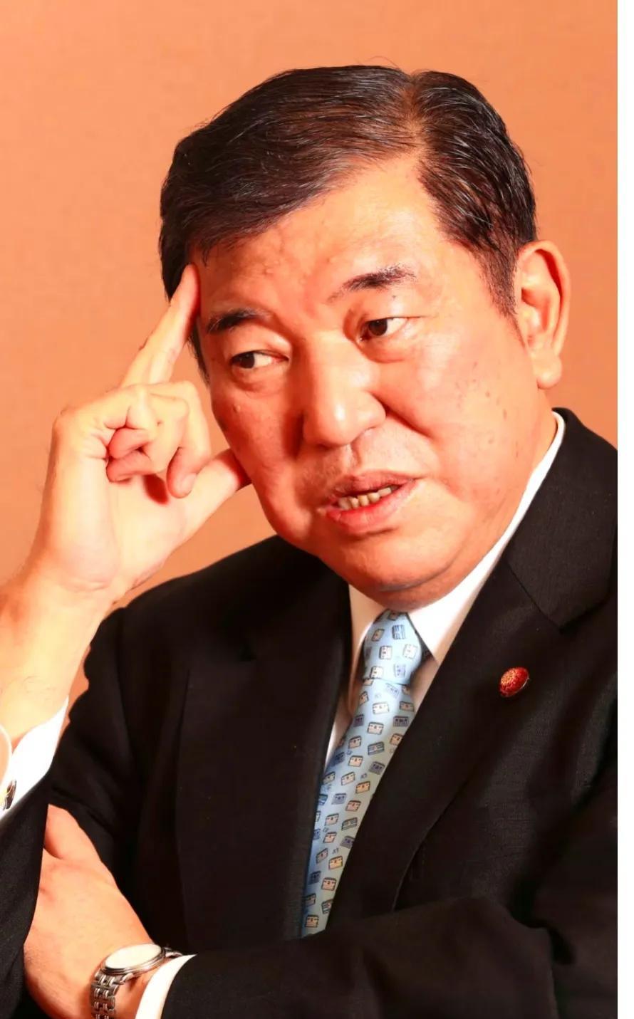 能信吗？日本首相石破茂在国际论坛上发言。2023年5月29日，日本首相石破茂