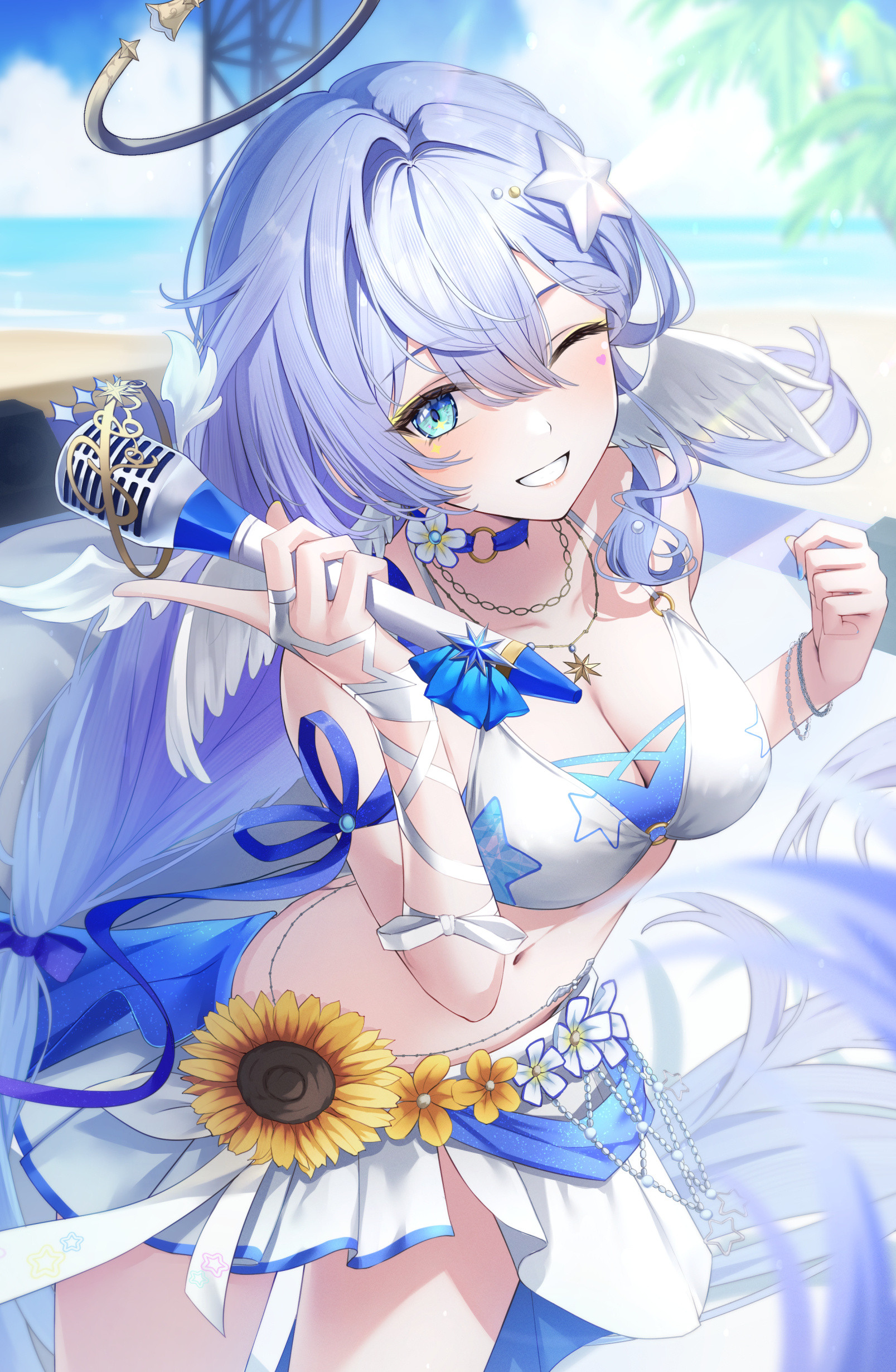 动漫遇见夏天画师：咲乃pid：3810321