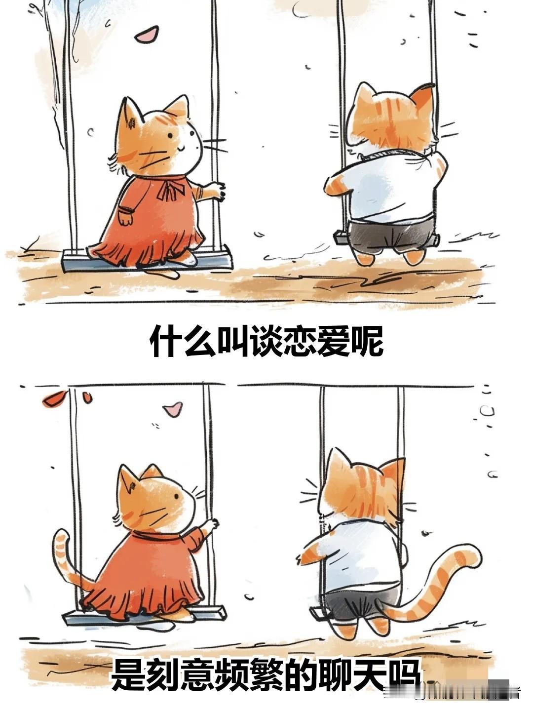 治愈漫画I什么叫谈恋爱呢？治愈系情漫画