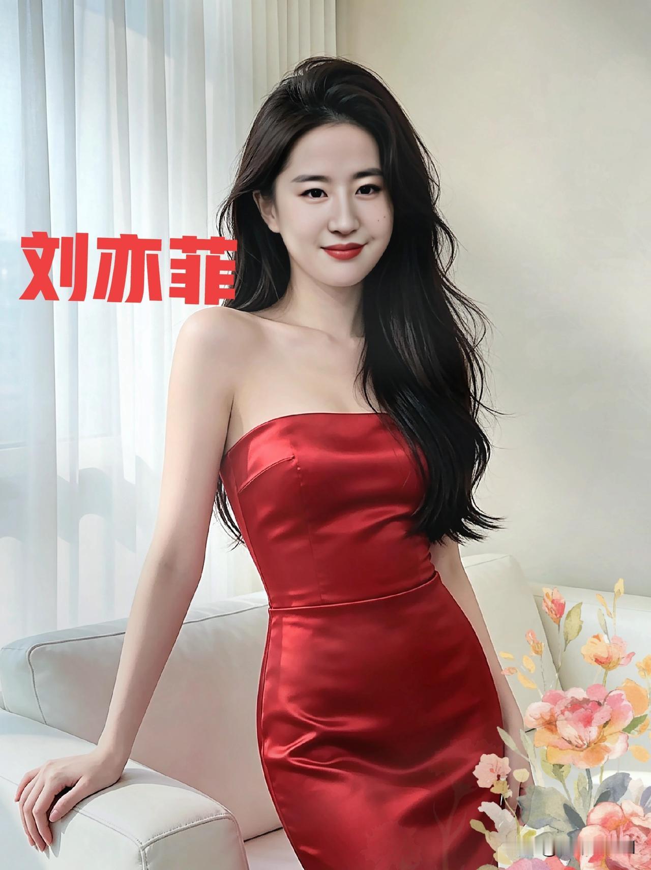 刘亦菲红色造型惊艳绝伦气质优雅让人眼前一亮女明星气质女明星刘亦菲刘亦菲