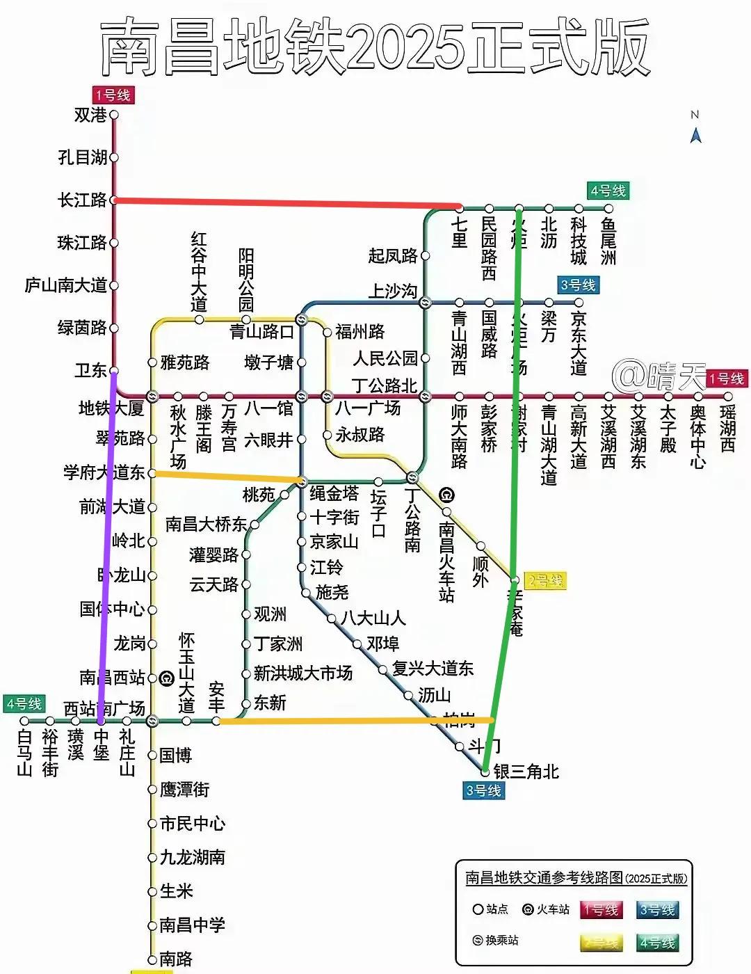 南昌再补5段就够用了!居民密集区全部串联起来，这样客流量、客流强度也就上来了。