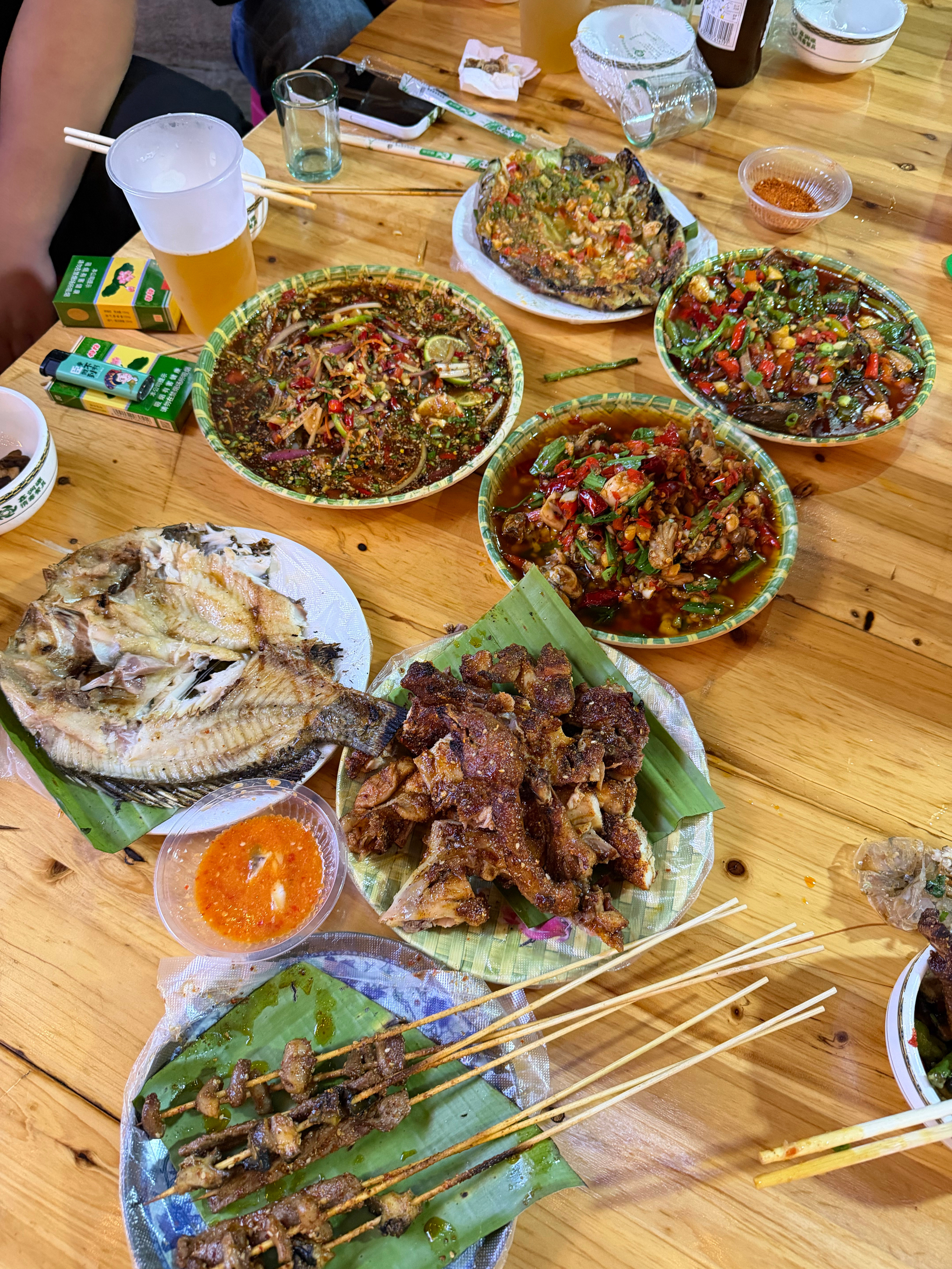 落地第一顿🍻​​​