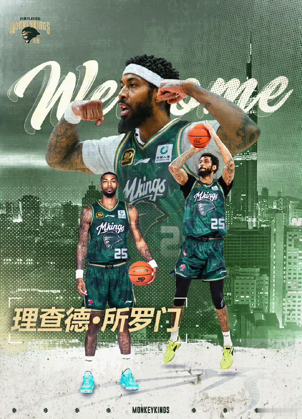 北京首钢上赛季带到CBA的两名外援纷纷回归再就业，那么，赛场见了朋友们！​​