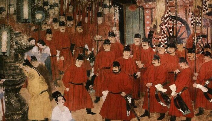 756年，唐玄宗逃亡到马嵬驿。混乱中，他因为一件小事破口大骂太子李亨，话说得极狠
