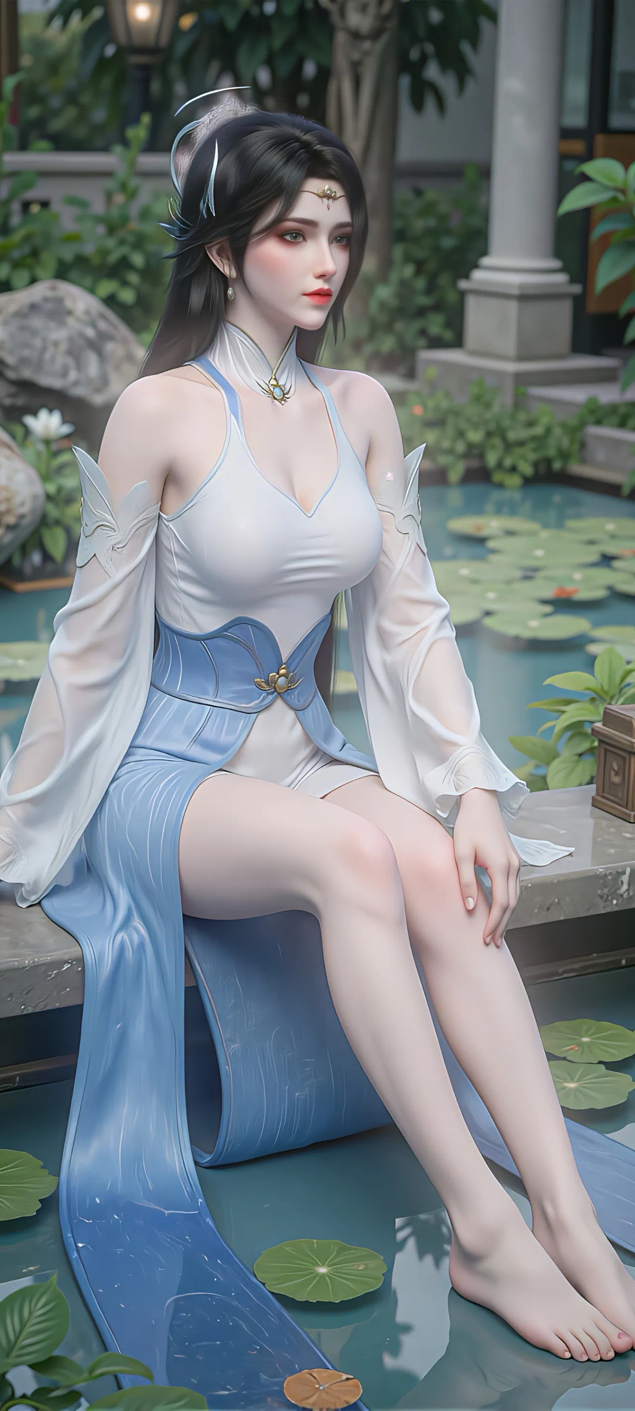斗破苍穹玄衣【精美壁纸】师娘好久不见，近来一切安好！国产动漫​​​
