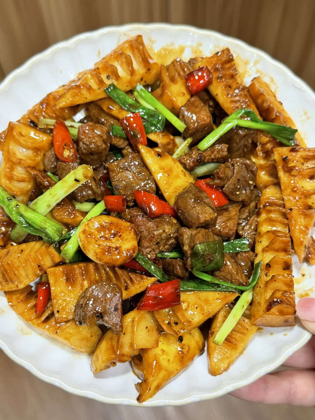 竹笋牛肉好吃是好吃 就是太费米饭了😭