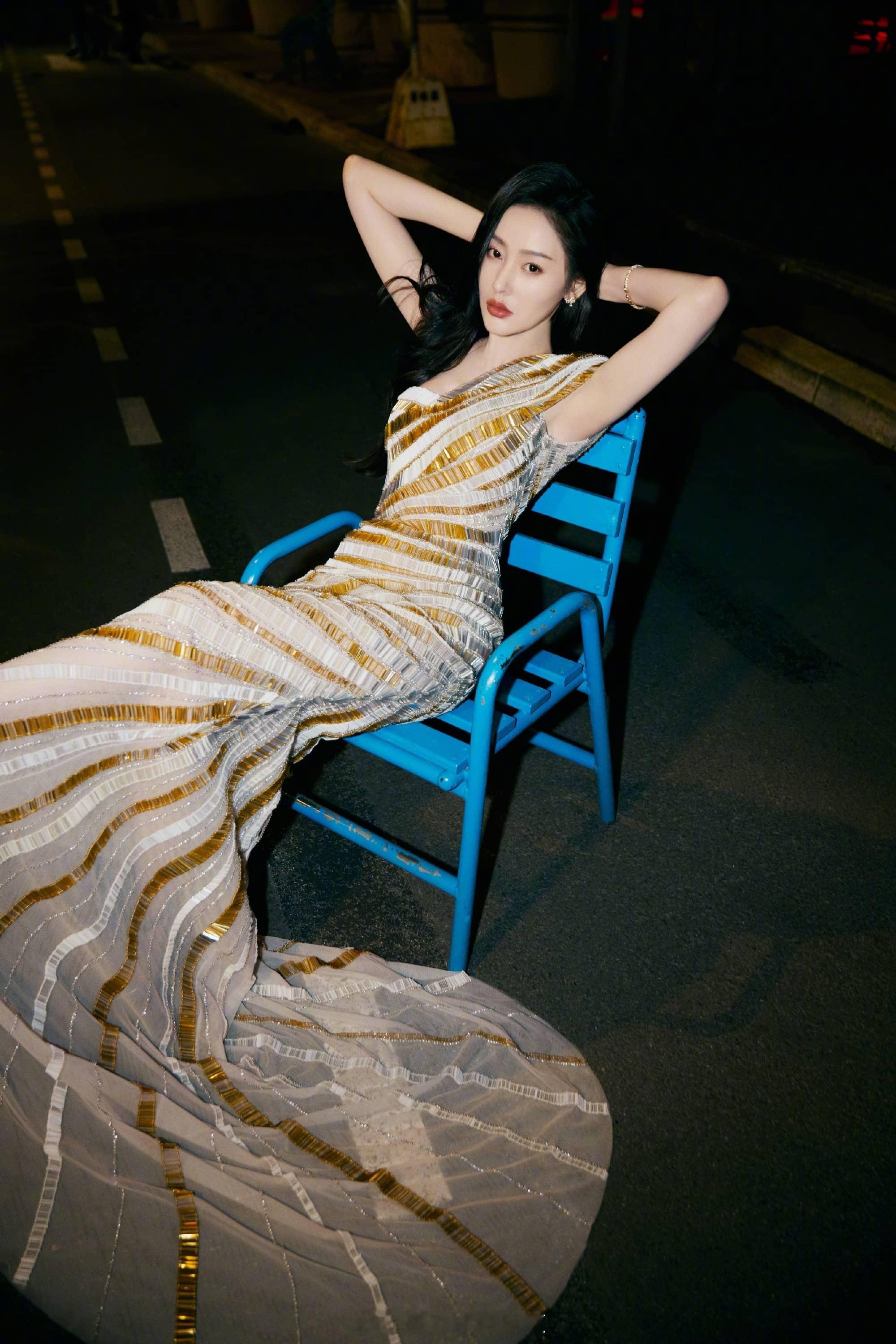 张天爱又见戛纳红毯美人​​​