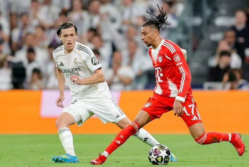 如今回头看奥利塞在拜仁对亚特兰大首回合比赛中主动申领黄牌意义重大！奥利塞本场对皇