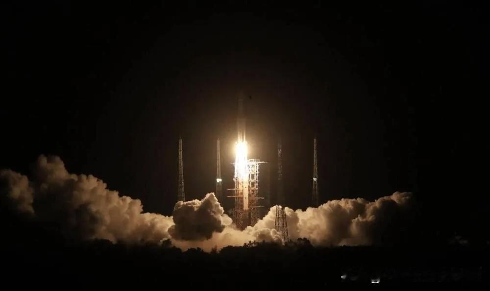 【2021年5月29日长征七号火箭成功发射天舟二号货运飞船】2021年5月29日