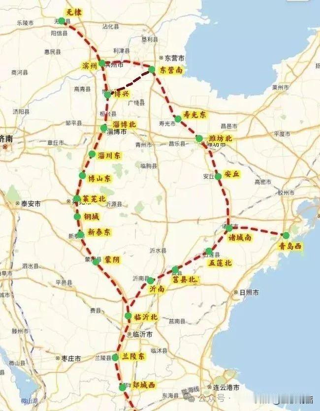 滨淄莱高铁，预计全长170公里，设计时速350km/h，从滨州出发，经过博兴、淄