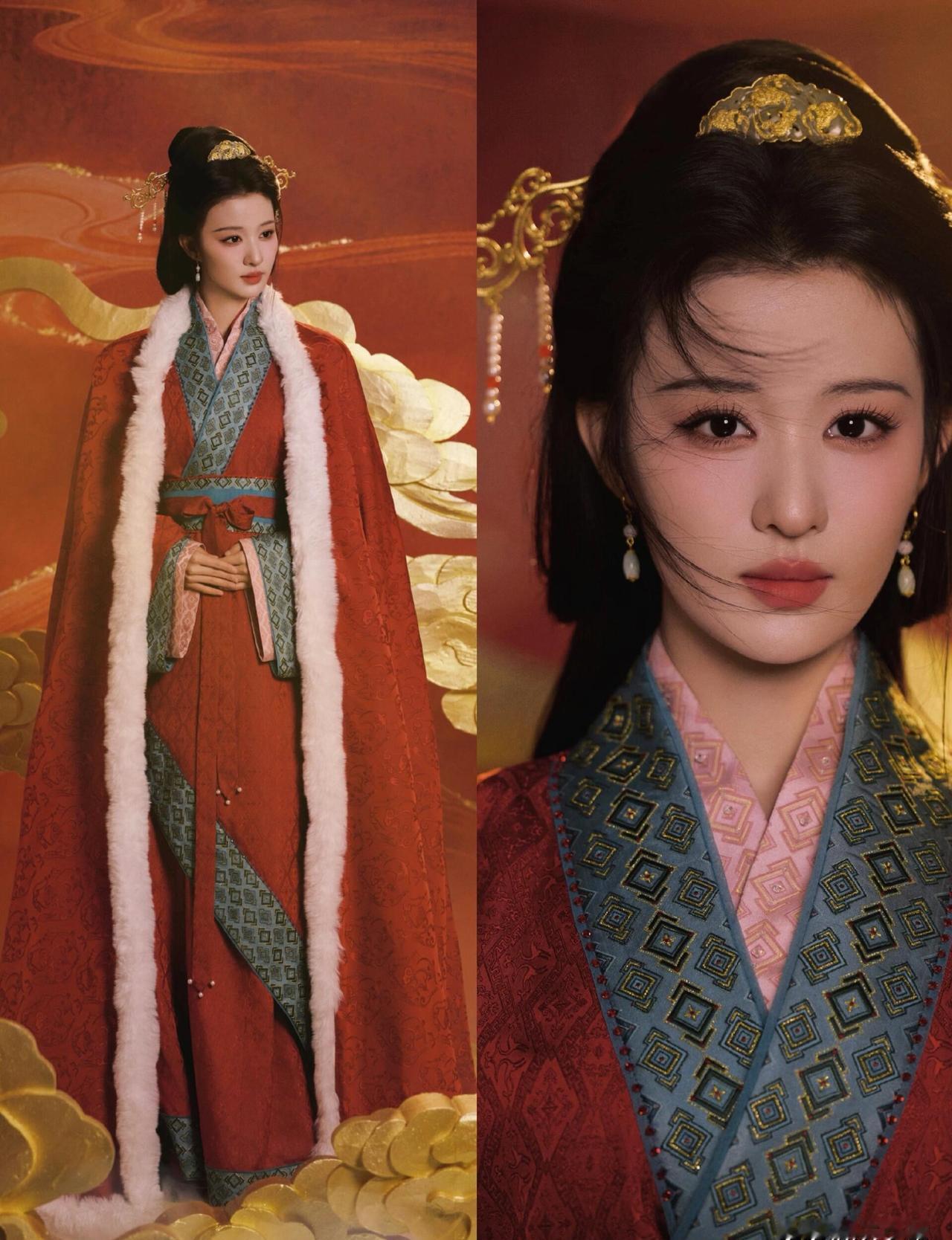 央视《贺花神》火了，但谁能想到，最出圈的竟然是王楚然演的芙蓉花神。一身红衣，造