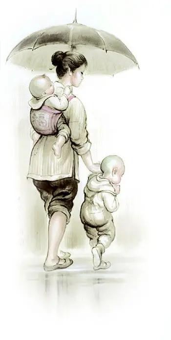 跟一个朋友聊天他给我讲了一段话，我觉得挺有道理的，他母亲逝世以后，我们去他们家，