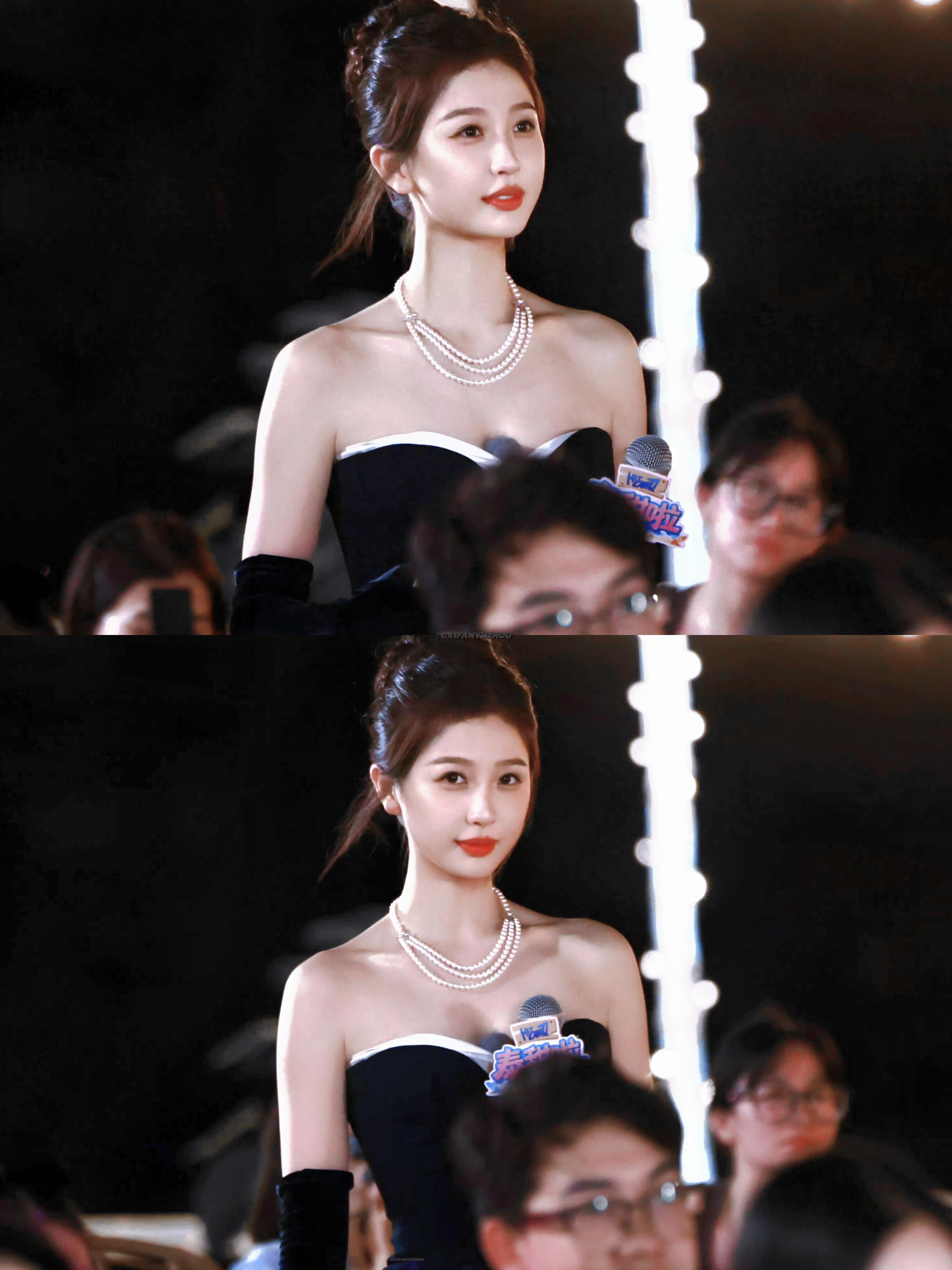 好多人说虞书欣变了，确实是变了，经历了长期的网爆，明媚中带点点忧伤，讲话变得小心