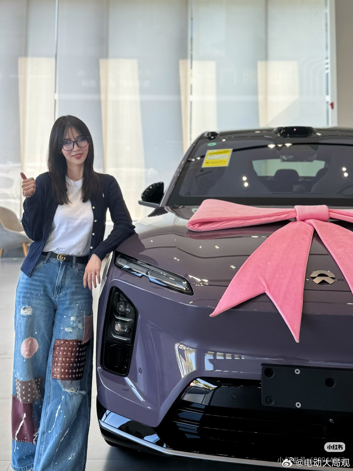 提车日记｜反复爱上ec6的紫色小小蔚来拿下🤏蔚来汽车我为nio代颜蔚来