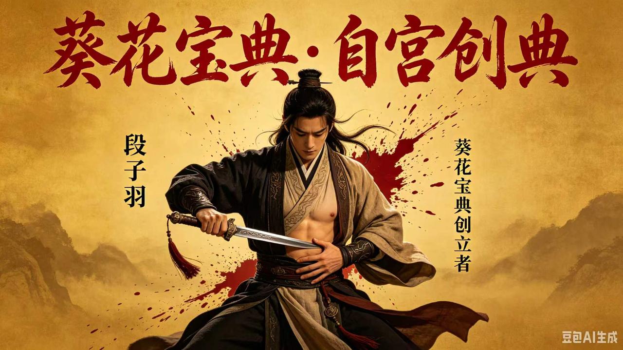 震惊！《葵花宝典》的创派人终于浮出水面，竟是段子羽！曾几何时，他也是意气风发