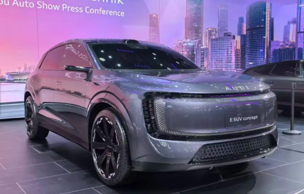 奥迪E概念车~~~车头的设计是不是被新势力带跑偏了啊？？？