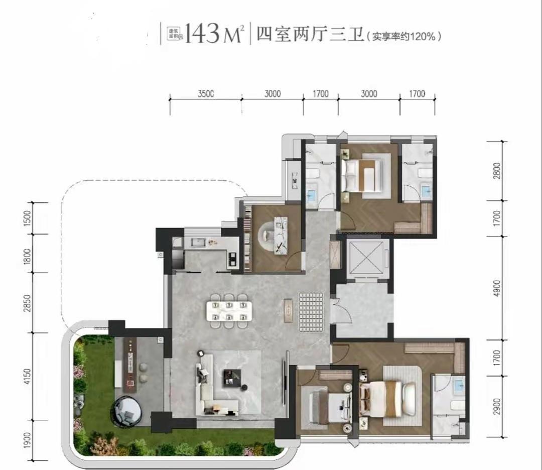 这个户型独特！