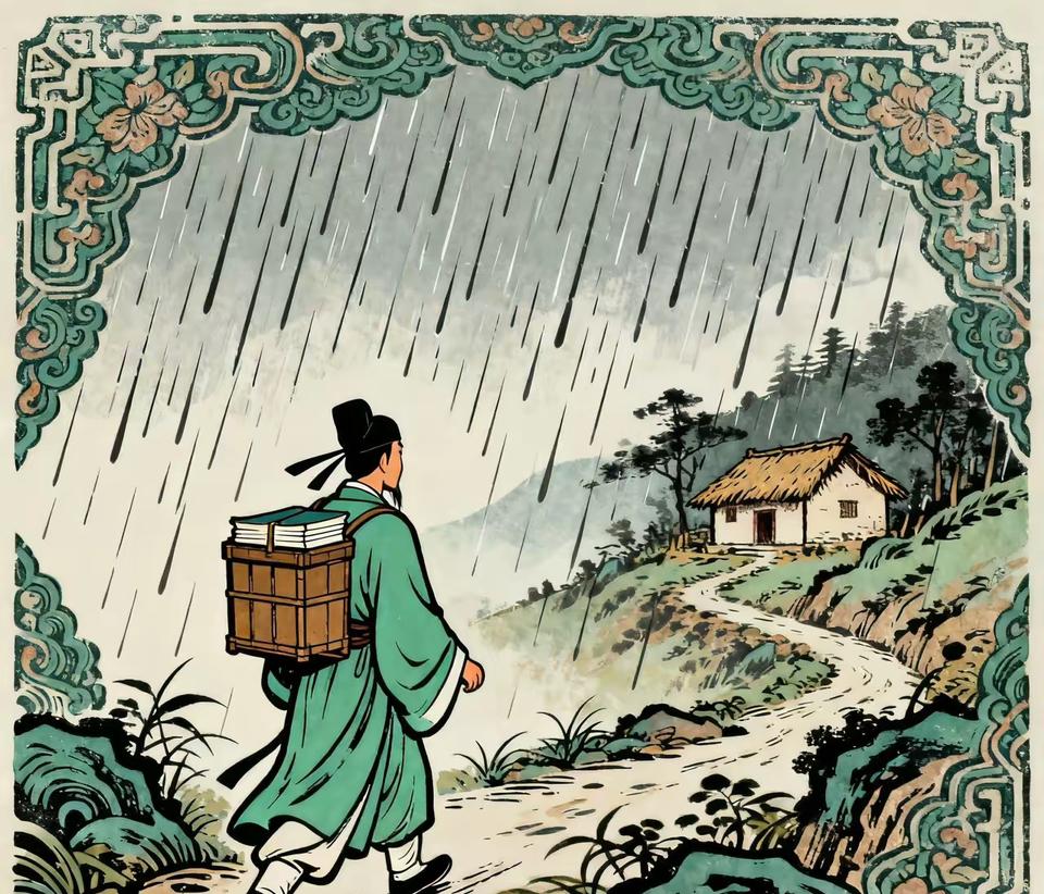 明朝万历年间的一个雨夜，书生顾言卿躲进寡妇家借宿，没想到褥子底下竟藏着一条尺把长