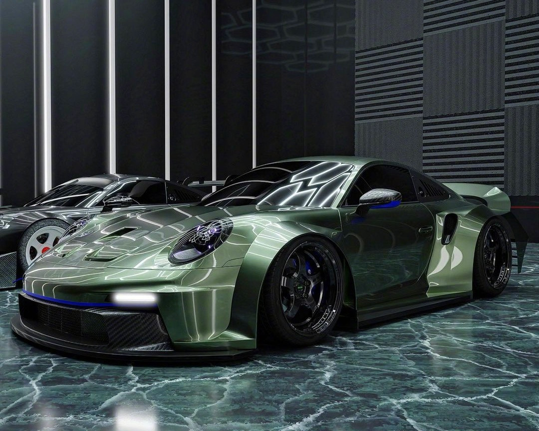 保时捷Porsche911GT3，这一组设计改装风格如何？​​​