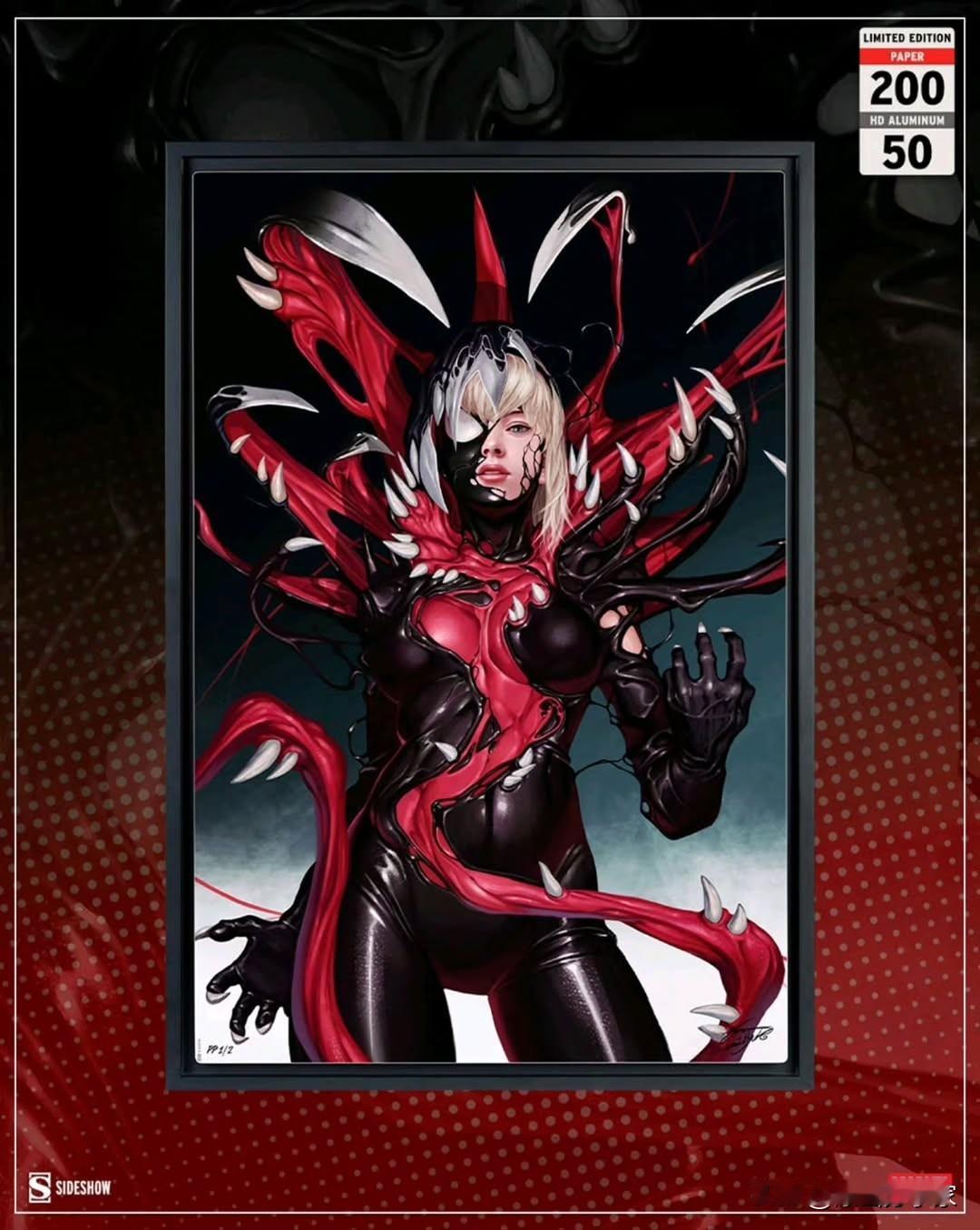 蜘蛛侠毒液格温画师见签名动漫二次元原画分享家插画卡通动画插画