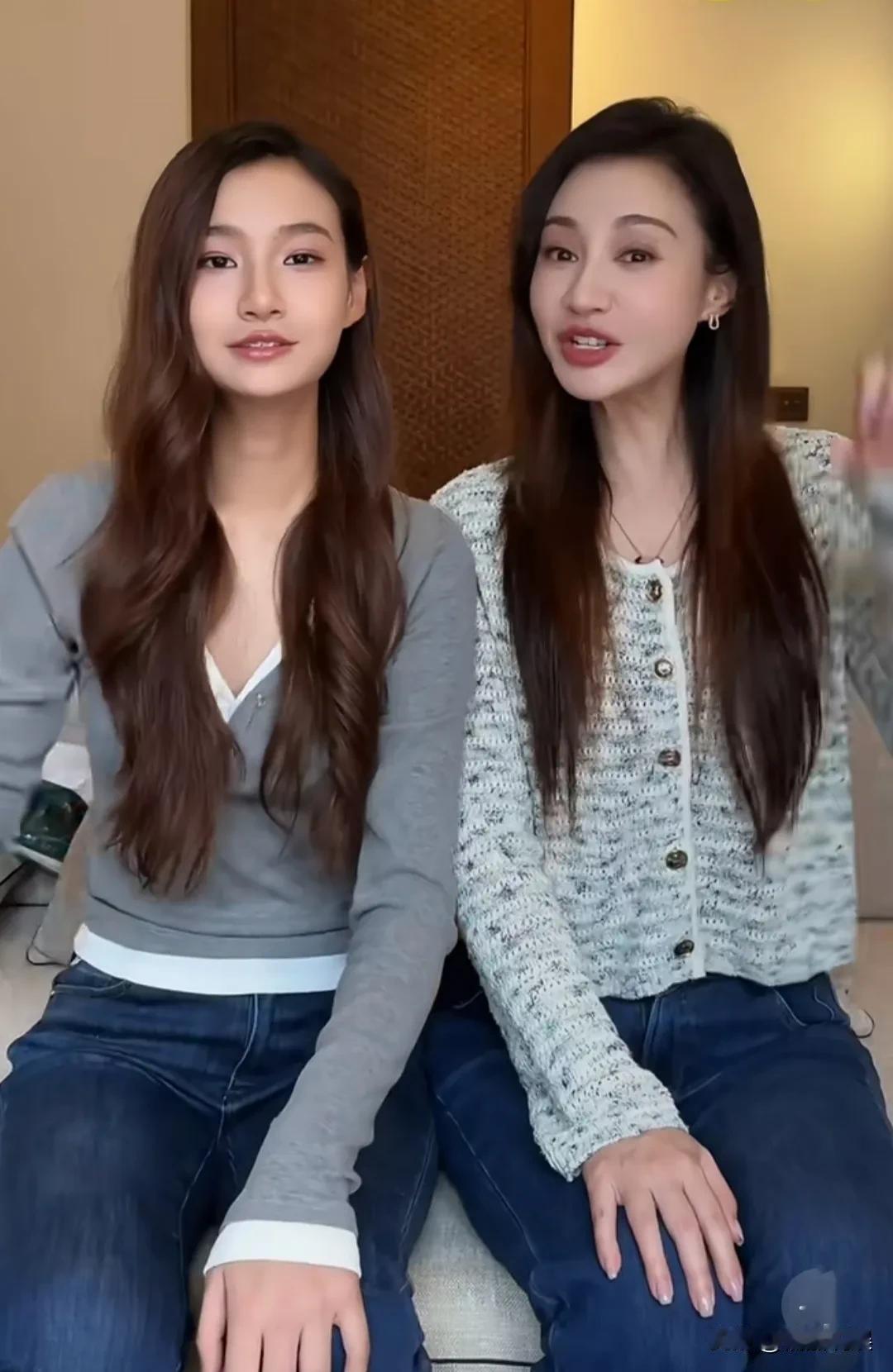 她年轻时比杨颖还美，没想到她女儿是青出于蓝胜于蓝，比妈妈年轻时更漂亮！47岁的