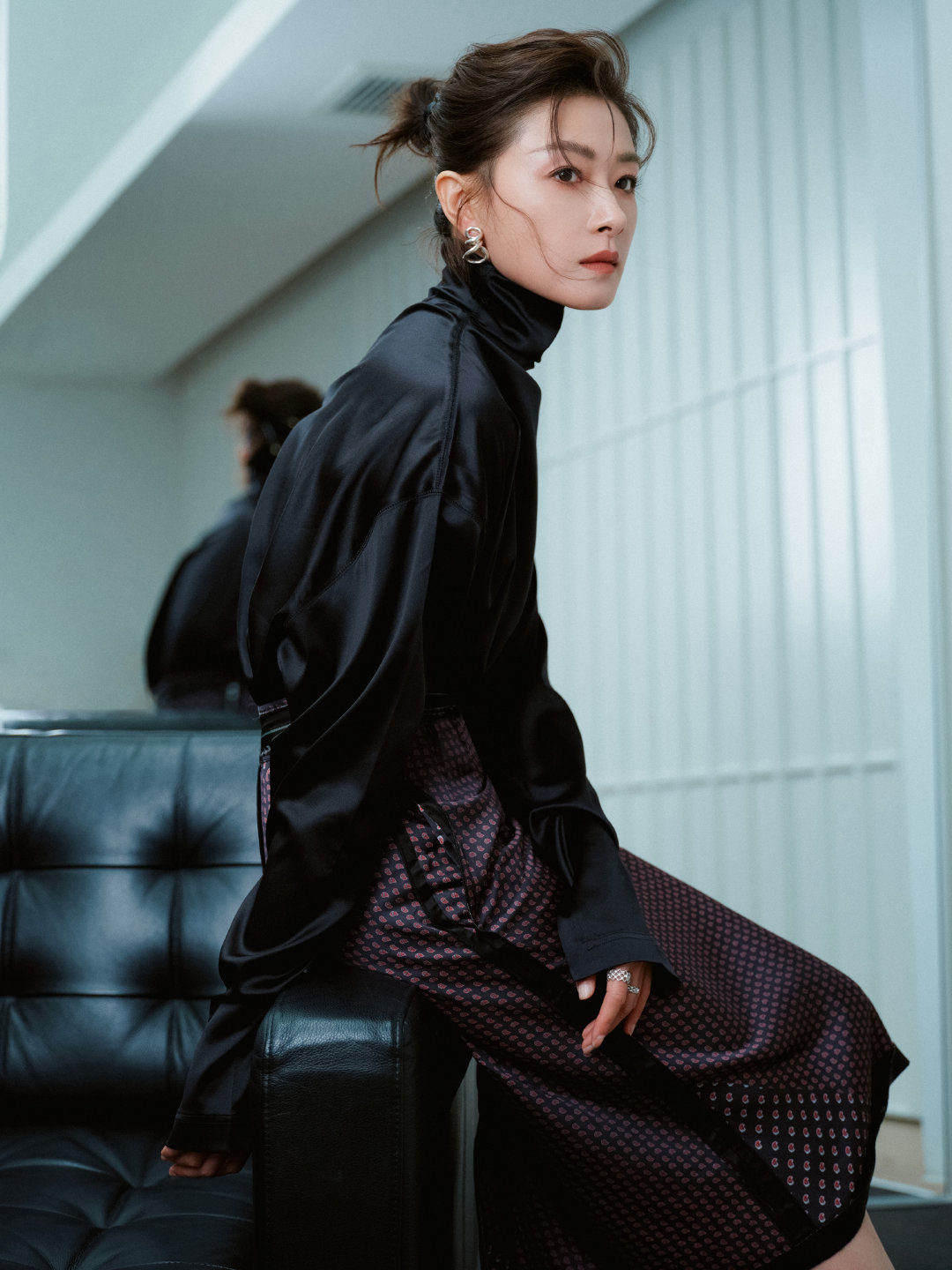 #万茜#秋色入镜，佳人入画​