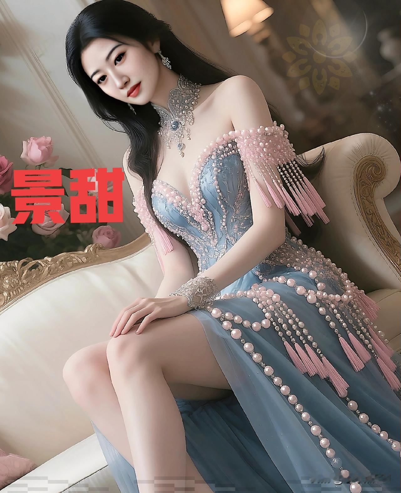 景甜礼服裙造型惊艳绝伦气质优雅性感妩媚让人眼前一亮女明星气质女明星景甜​