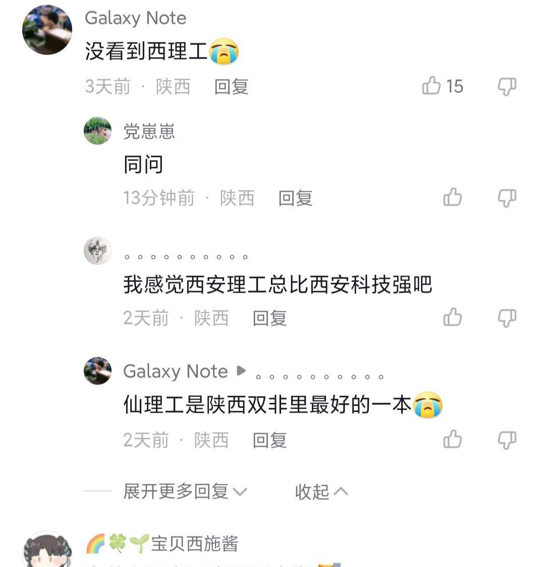 为什么西安理工大学总是认为自己是陕西省双非第一？我是今年刚高考完的学生，坐标广