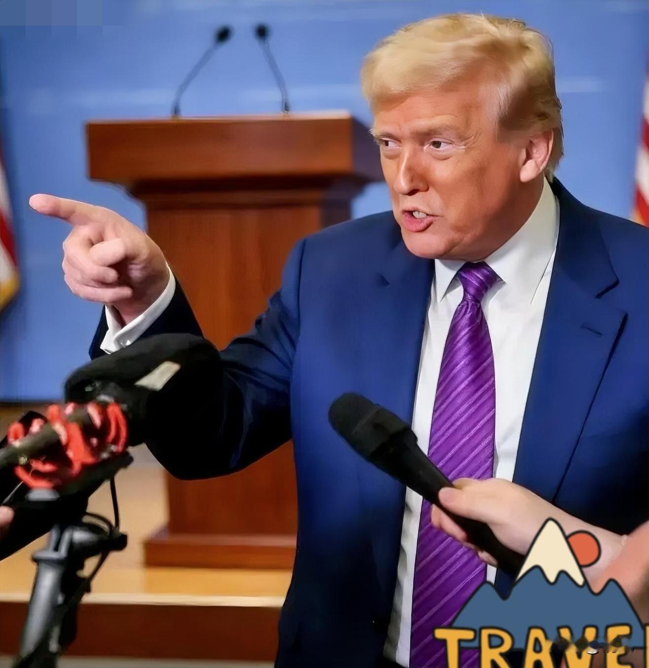 重⬇️磅针对台海演习，特朗普表态！特朗普表示，虽然没有与中