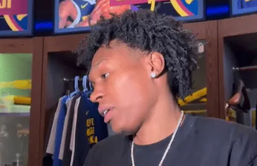 昨日NBA常规赛，掘金主场107-115不敌湖人。赛后，佩顿-沃特森接受了采访，