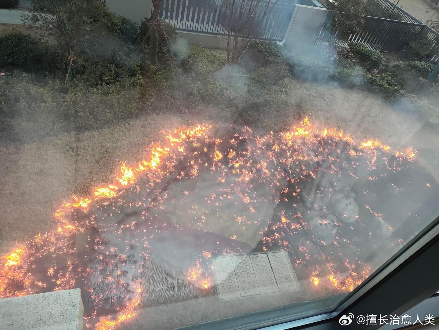 天呐别往楼下扔烟头啊