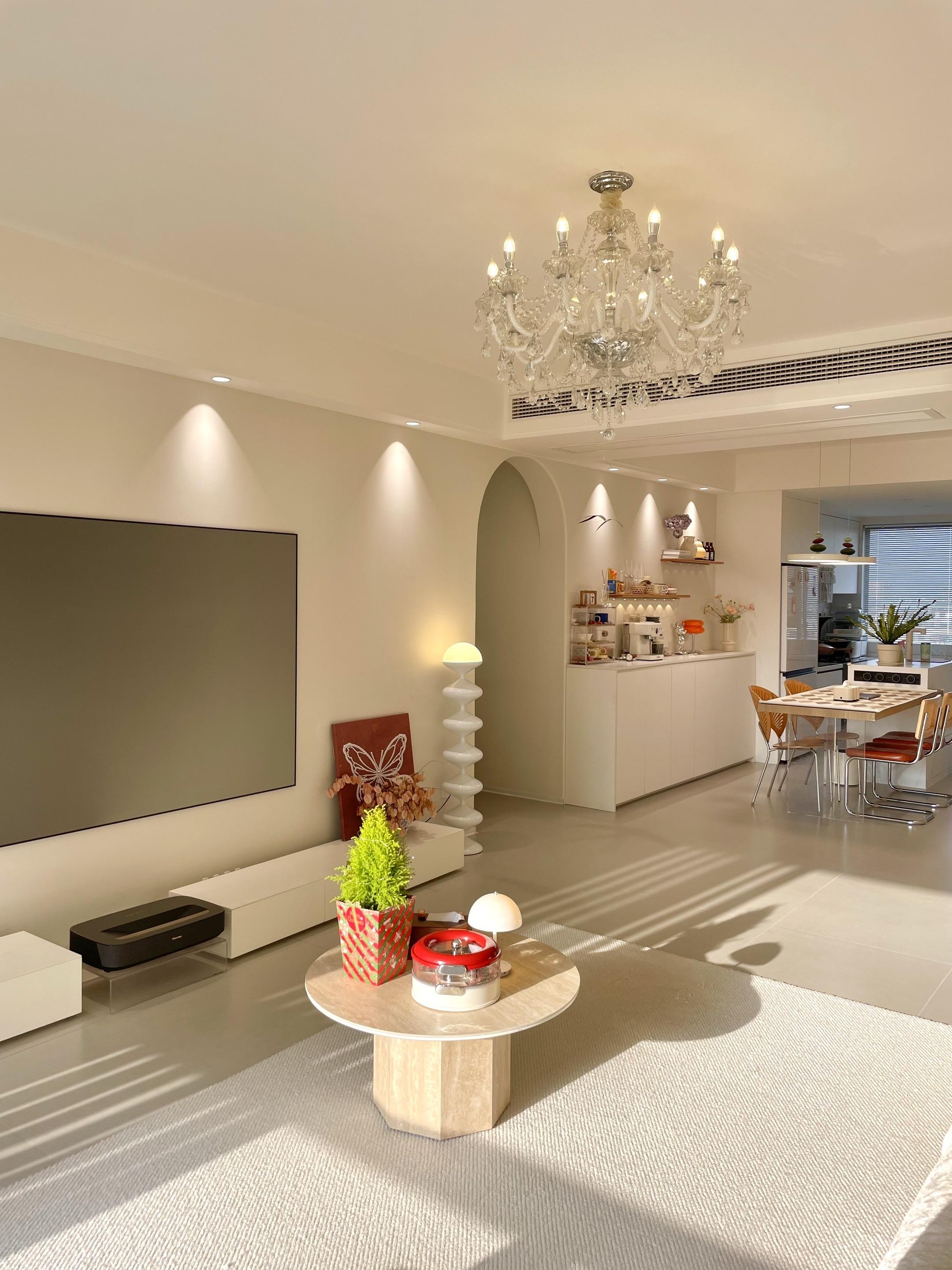 104㎡的奶油小家｜搭配一眼爱上的花洒🚿，住进亲手装修的家每天都很开心！