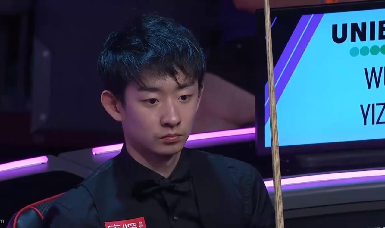 1胜难求！吴宜泽1:4不敌凯伦-威尔逊，英国公开赛正赛一轮游。世锦赛夺冠之后