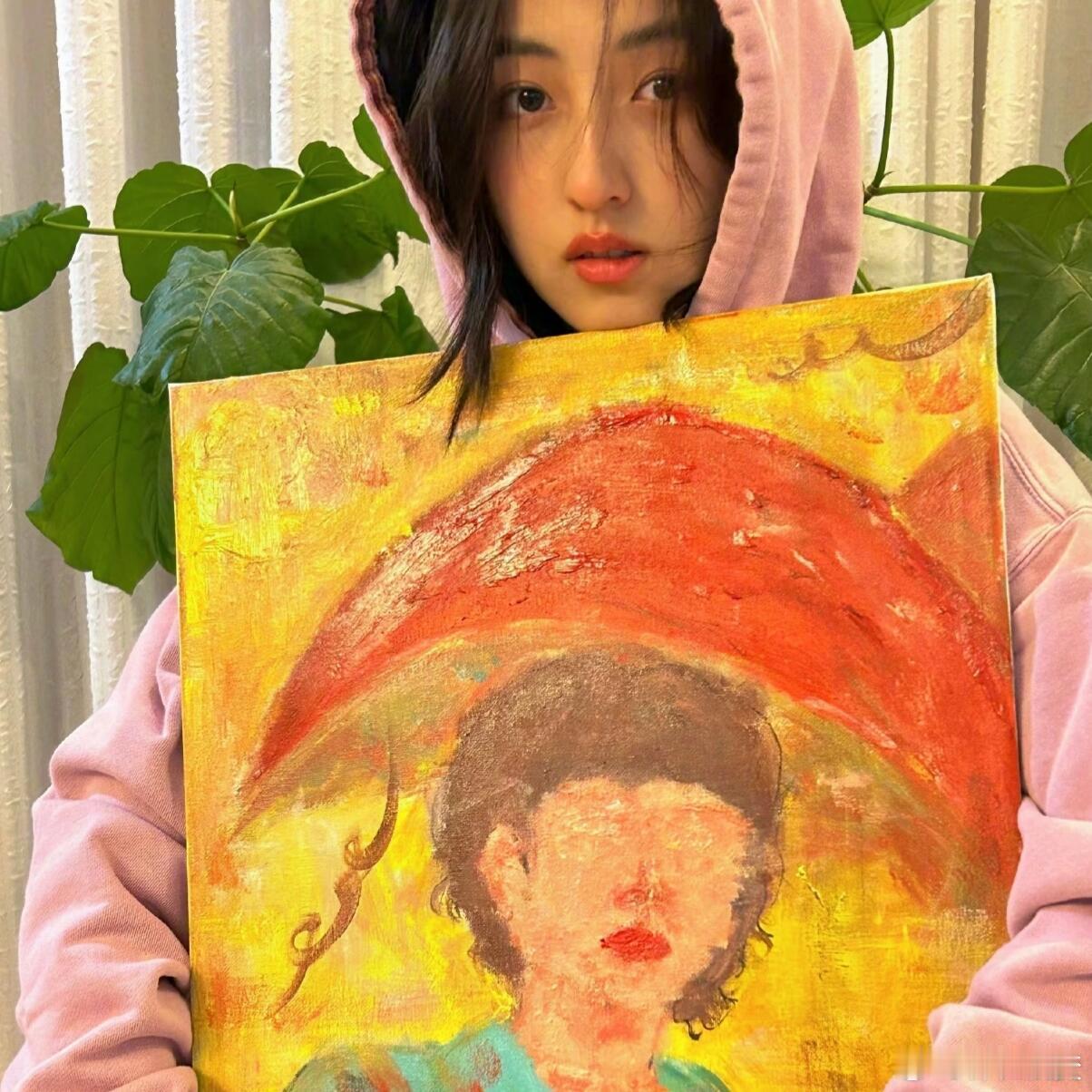 张子枫分享一组枫枫的头像，哈特软软😋张子枫｜