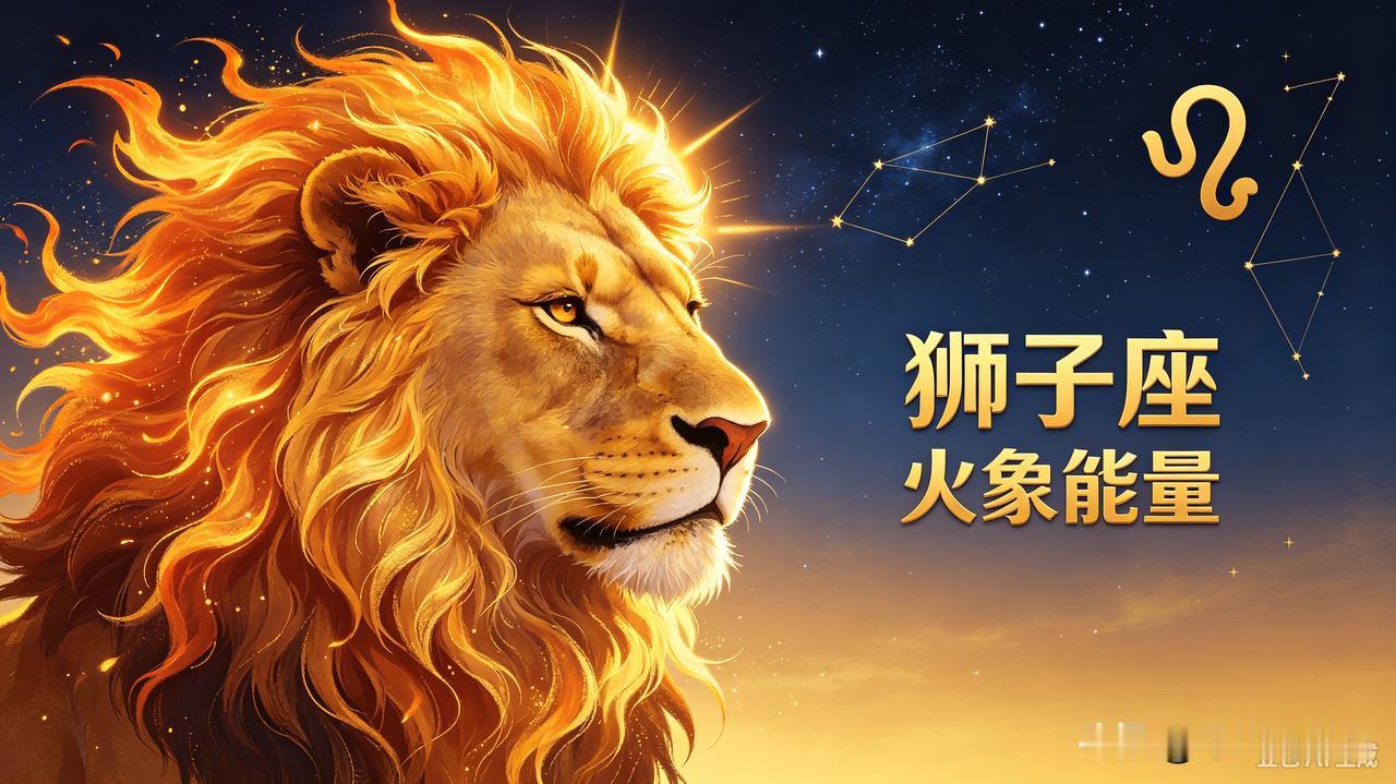 火象狮子座深度解析：敢扛事重情义，切记收敛锋芒星座是西方推演运