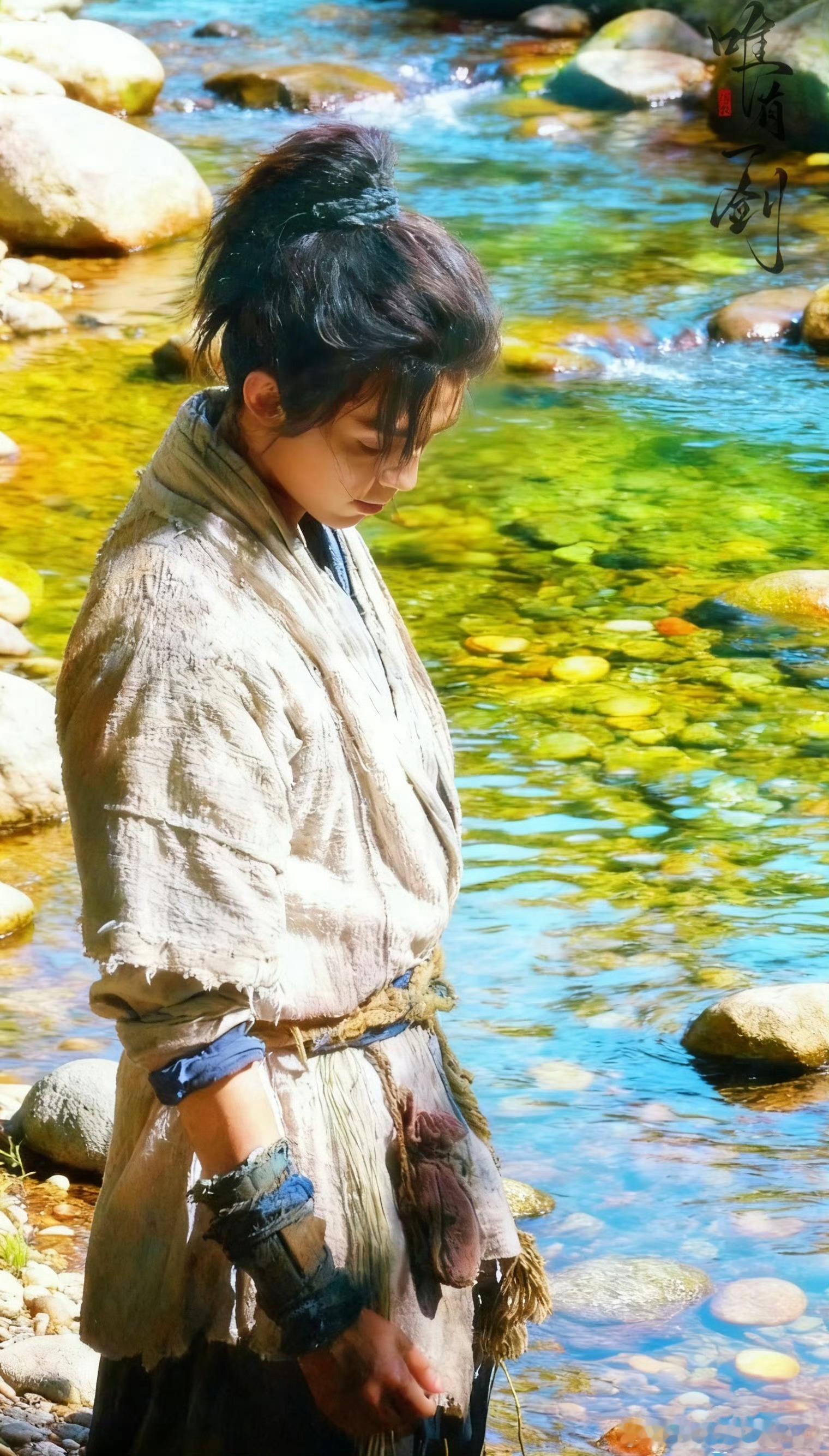 吴磊剑来新路透，这景美得像油画一般