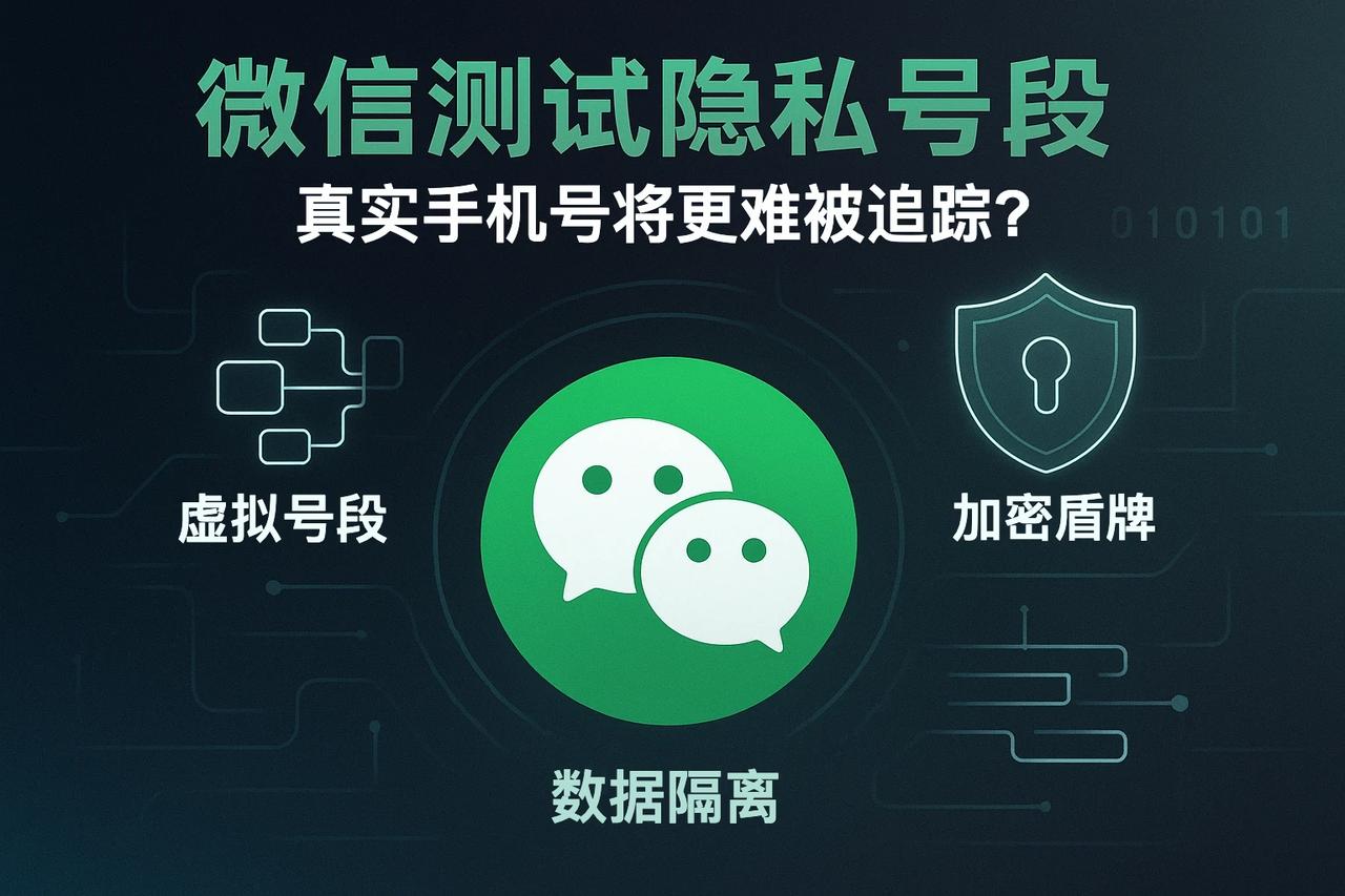 微信启动“隐私号段隔离”内测，用户号码将更难被追踪？近日，多位用户发现微信悄