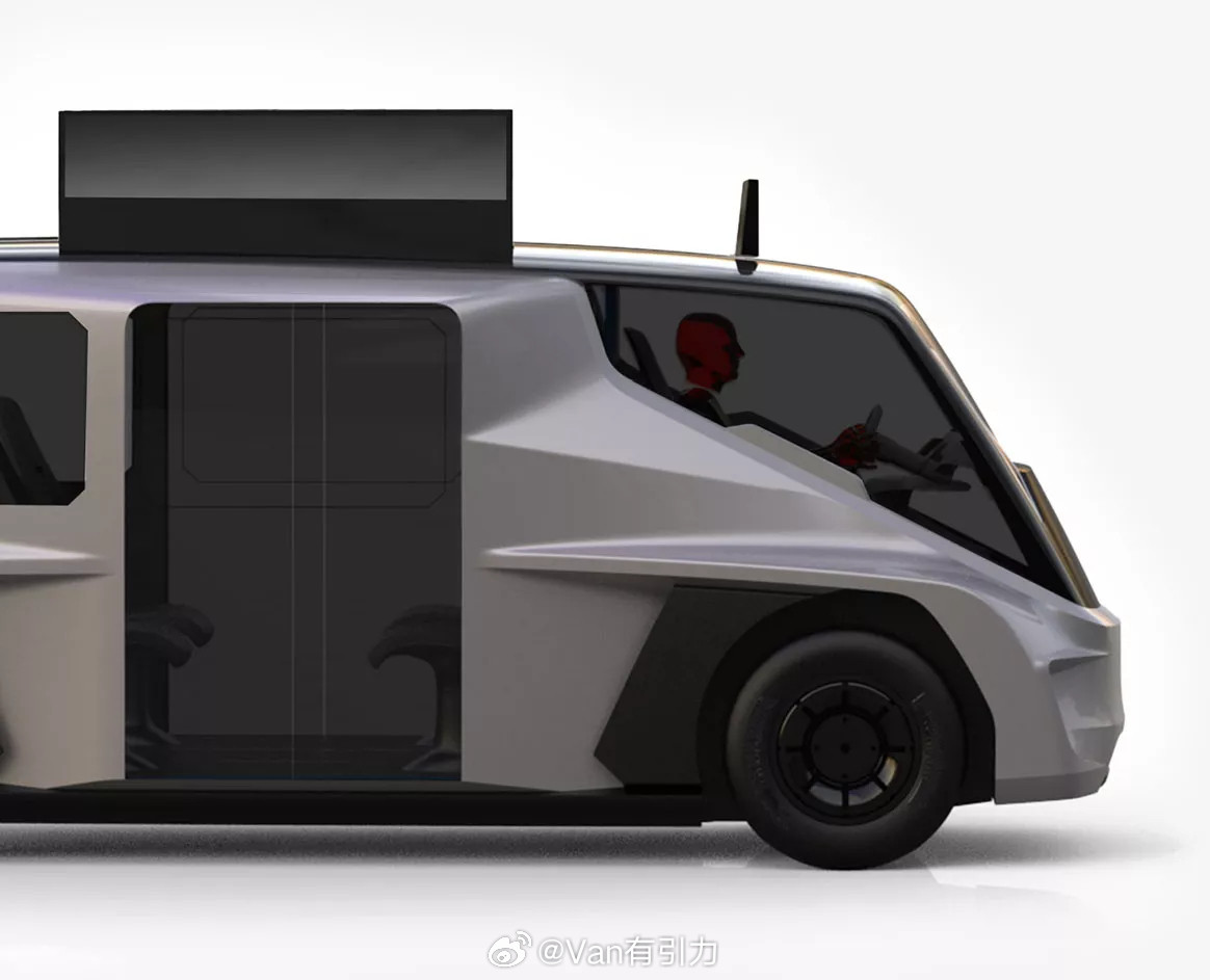 西方一个PPT造车项目——来自英国某初创公司的ETIOCATAXI。尺寸不详（