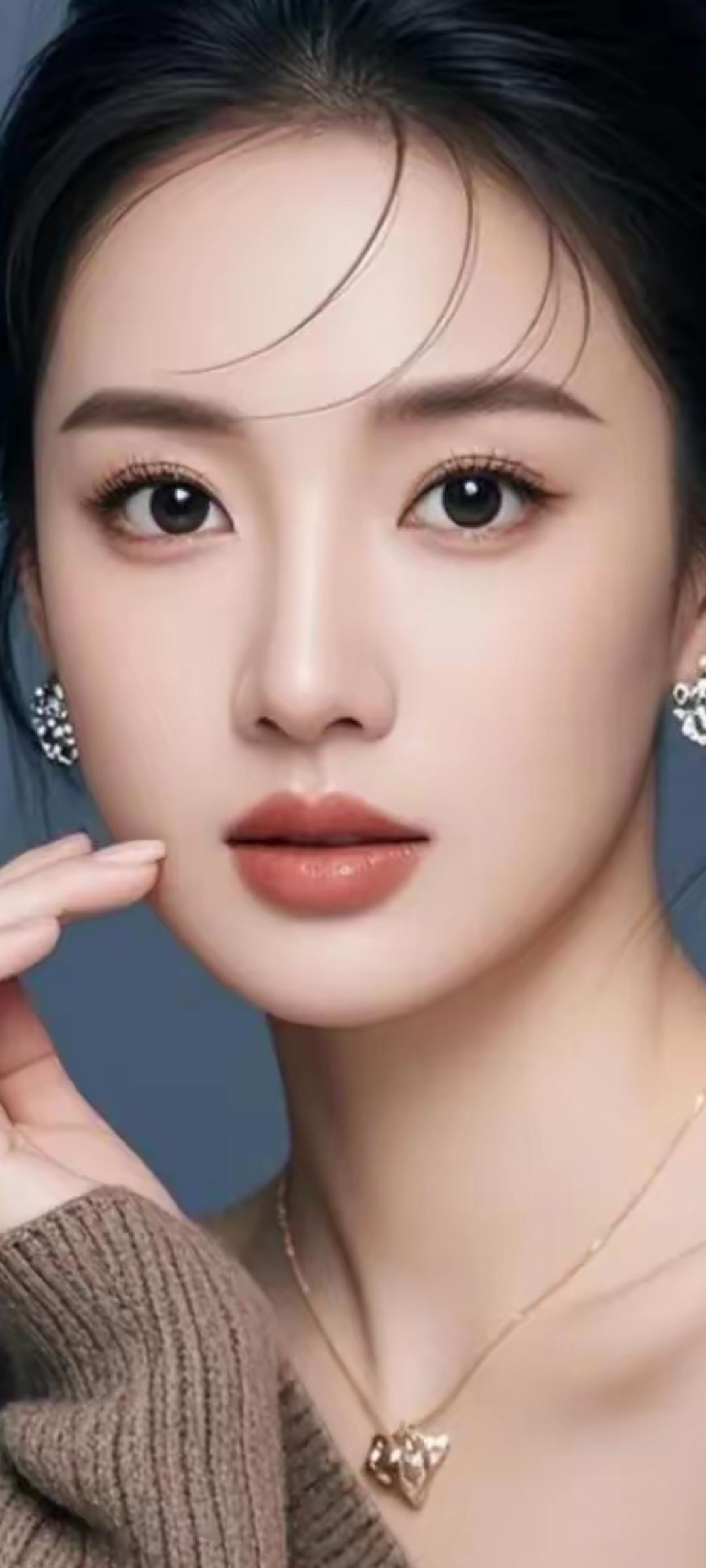 温柔甜美的冬日穿搭，搭配精致项链，尽显优雅气质！🌟✨