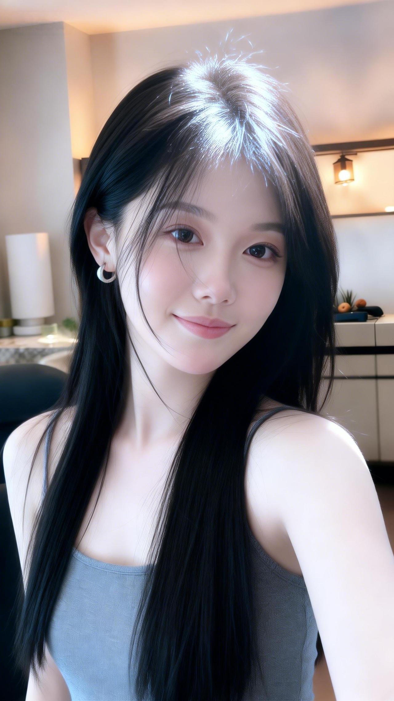 水灵灵的小姐姐