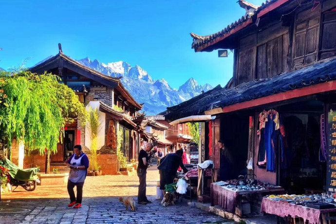 丽江白沙古镇，老丽江的慢生活之地